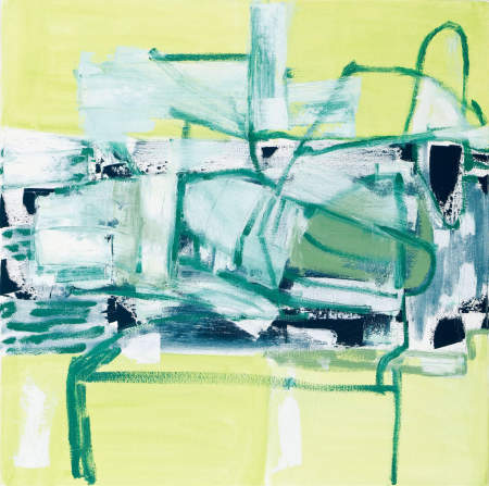 Daydream, oil on canvas, 27 x 27 inches, 2010,
Collection of John Davis